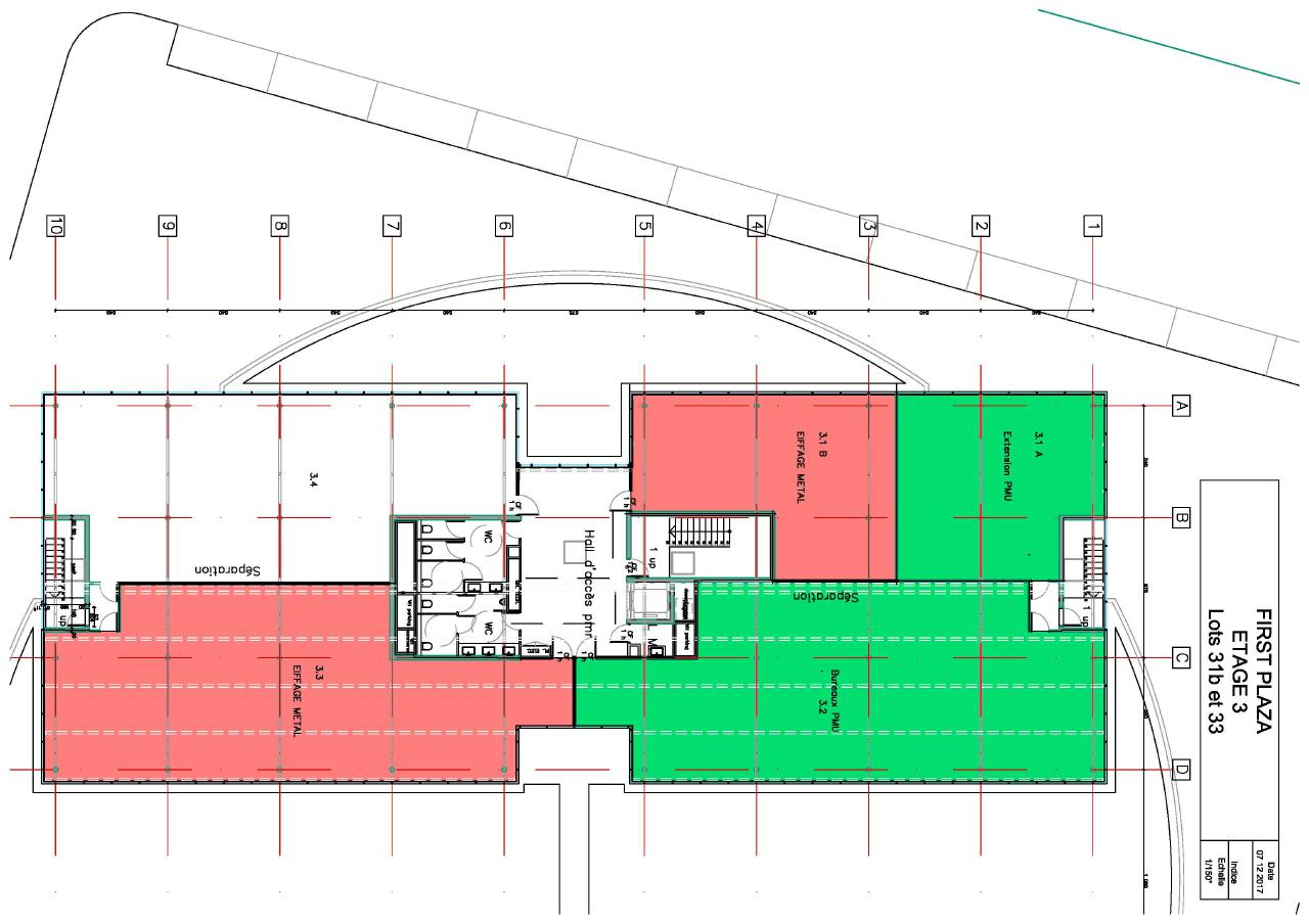 Bureau Metz 137m² Location bureau Metz Moselle OLBUR2118608 21
